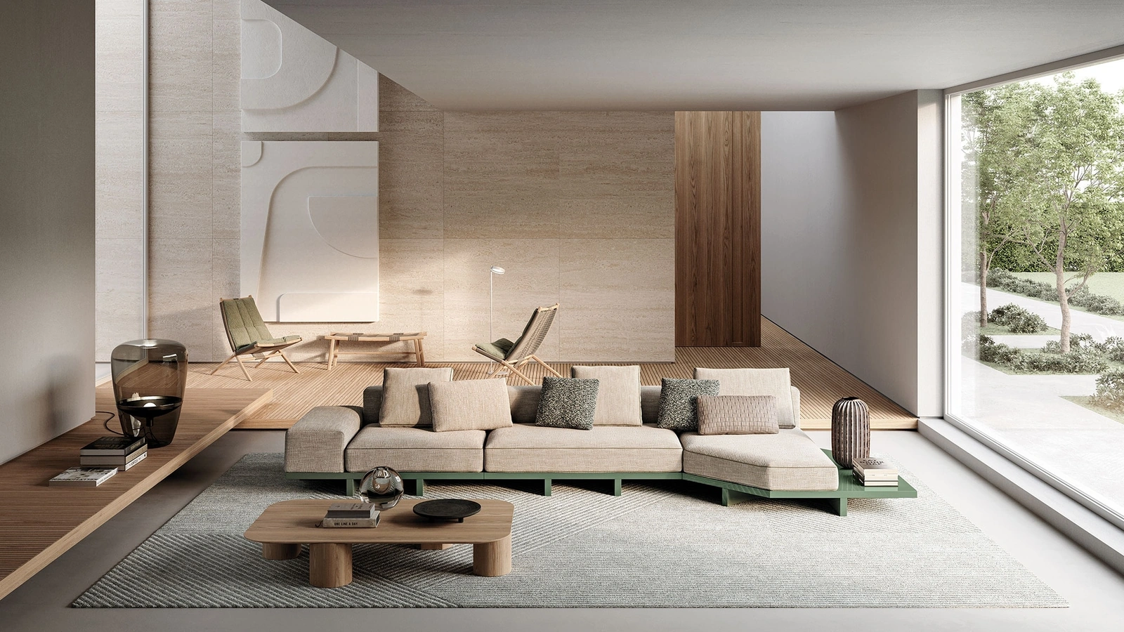 Tavolino in legno Elly di Frigerio