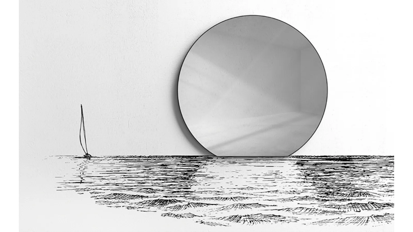 Specchio Sunset di Minotti Italia