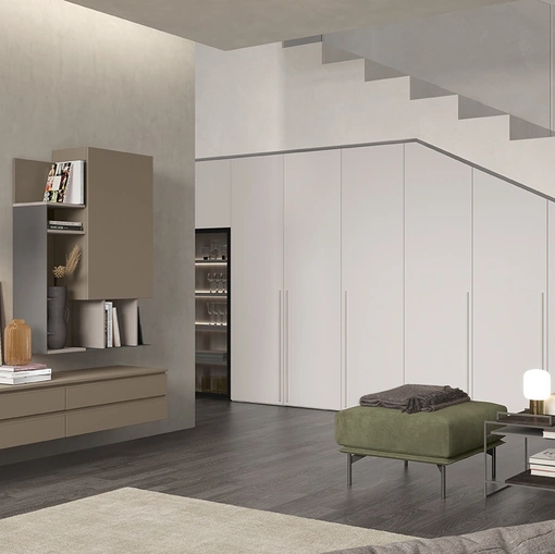 Armadio Mansardato L121 di Colombini Casa