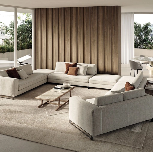 Salotto angolare Davis Twin di Frigerio