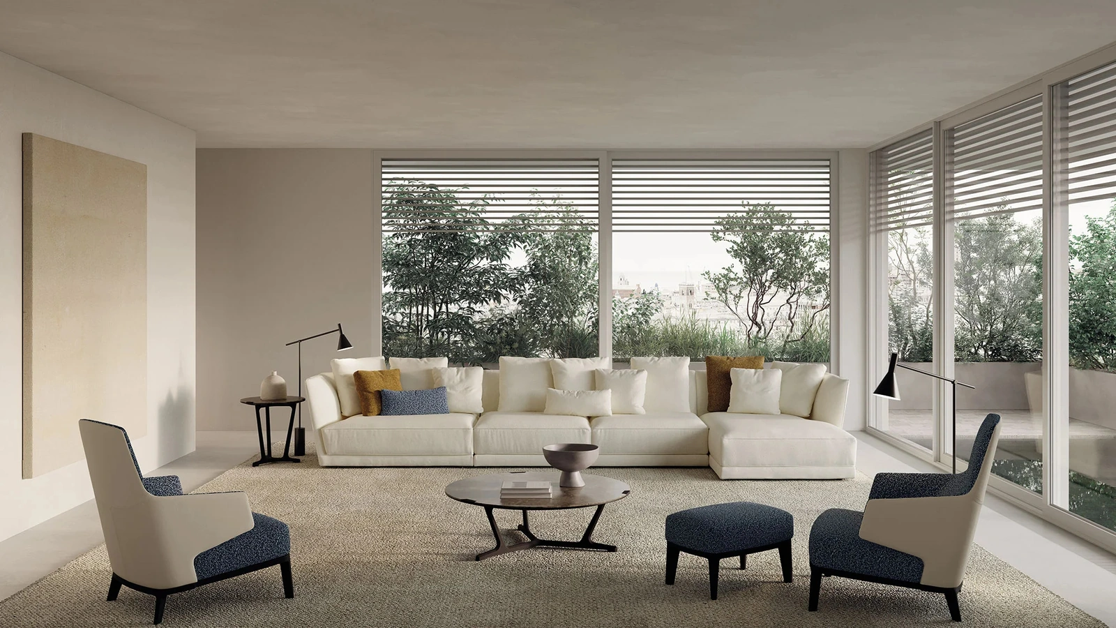 Salotto Foster Low di Frigerio