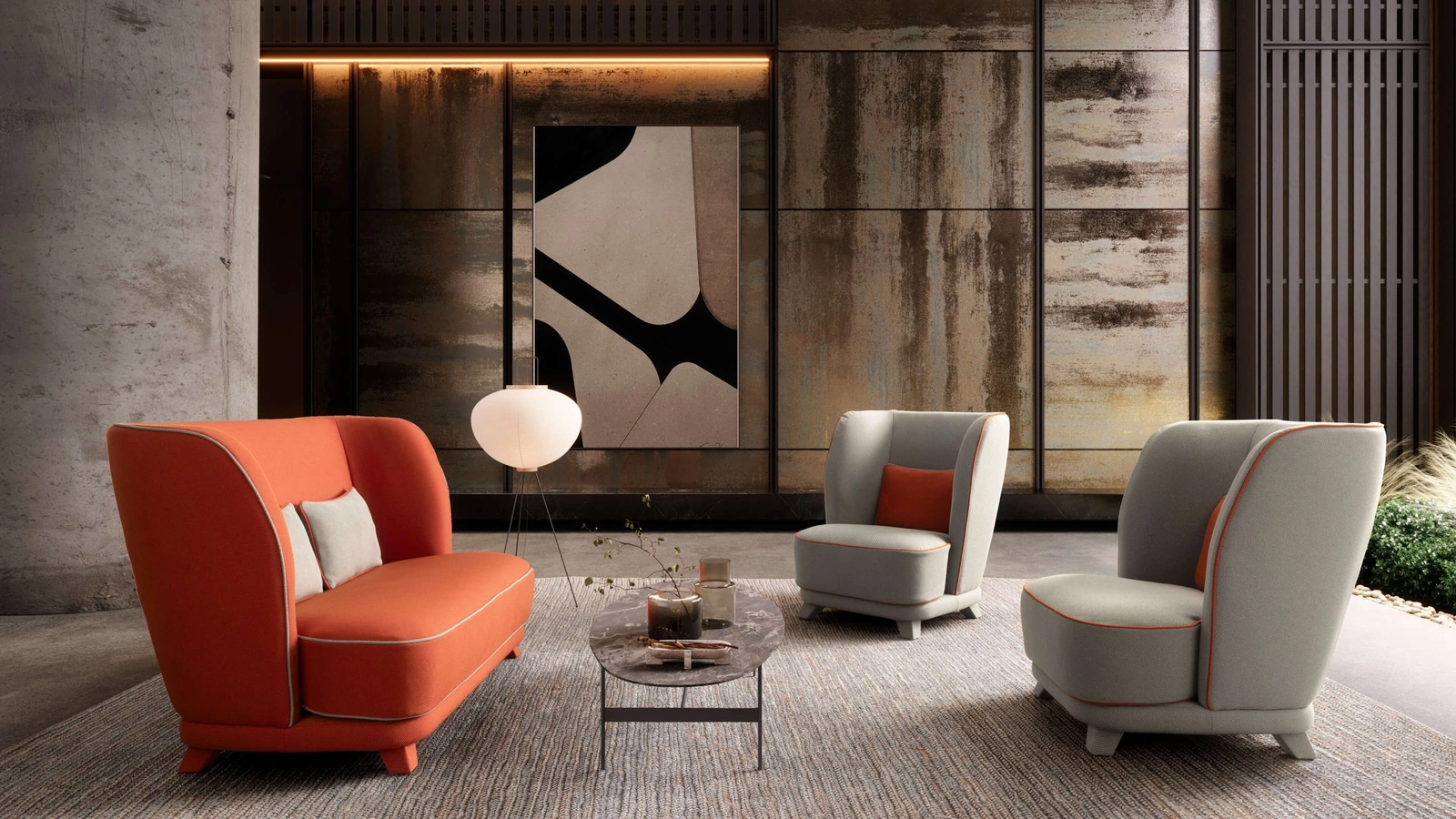 Salotto Loveseat di Valentini