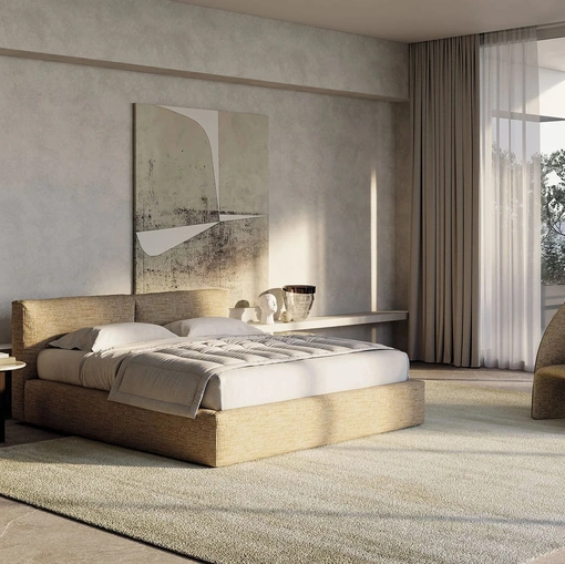 Letto con box contenitore Cooper Soft di Frigerio