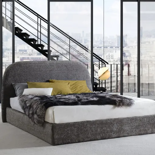 Letto in tessuto imbottito Gilbert Fox Italia