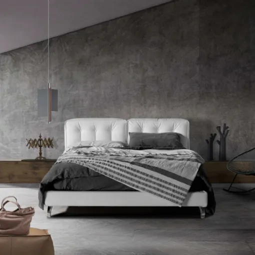 Letto matrimoniale imbottito Abate di Lettissimi