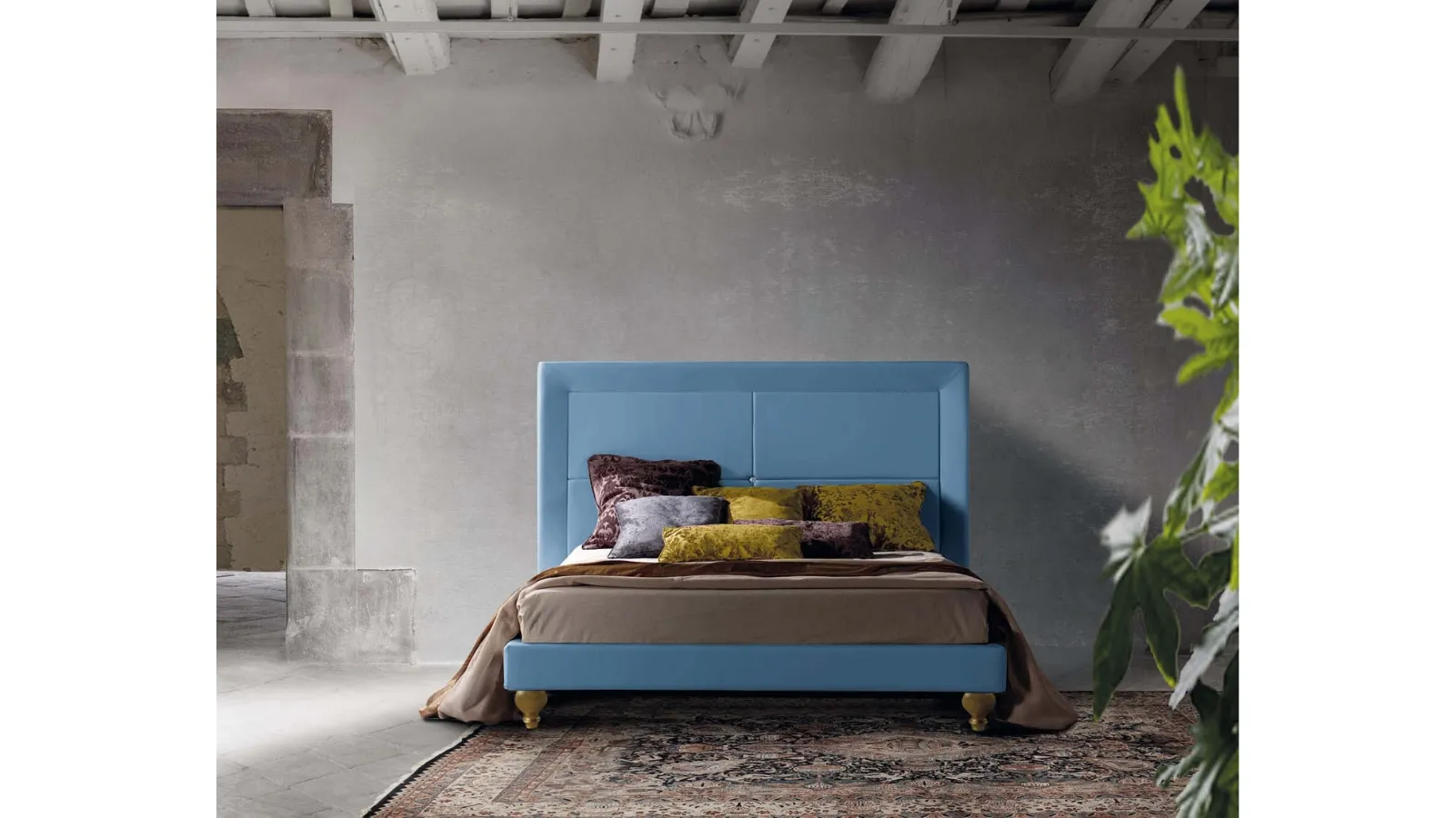 Letto con testiera Quadro di Lettissimi