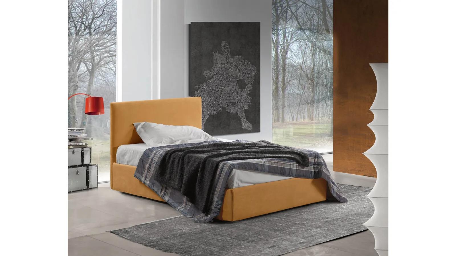Letto singolo Perseo di Lettissimi 