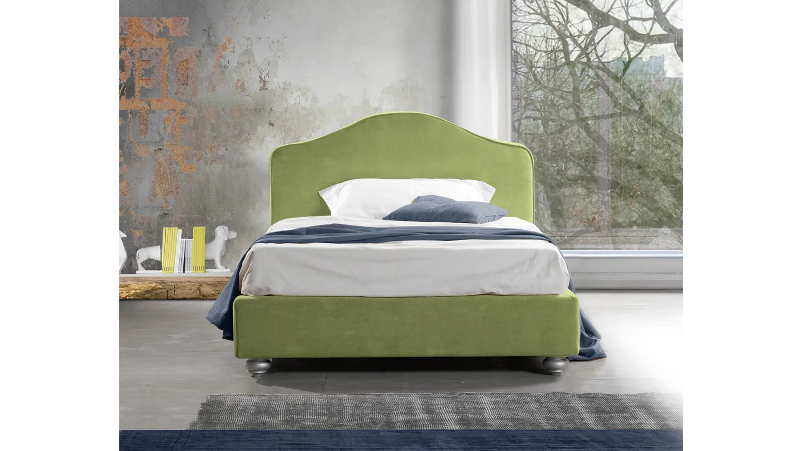 Letto singolo classico Romantico di Lettissimi 