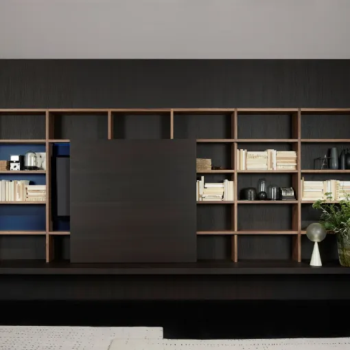 Libreria sospesa Pensile in legno di Porro