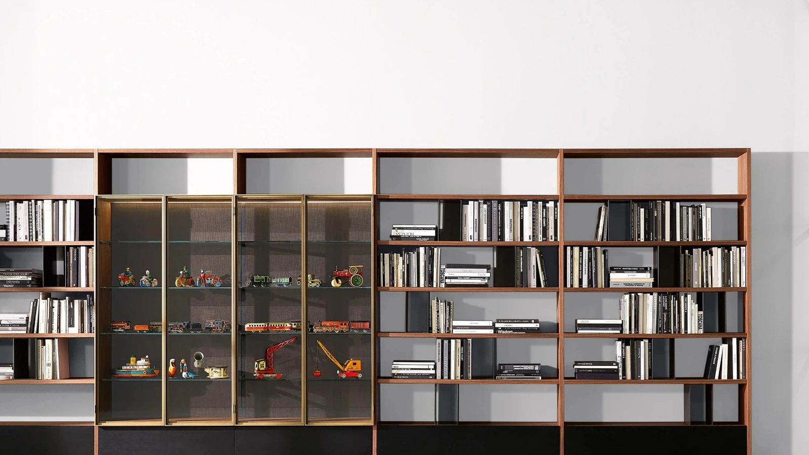 Libreria System Showcase di Porro