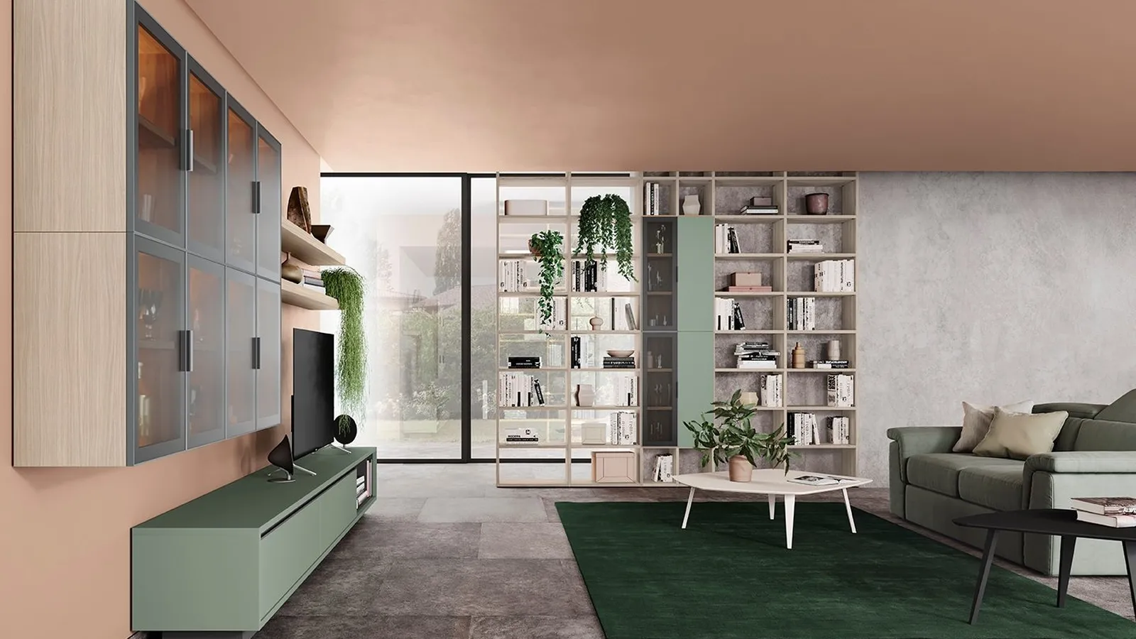 Libreria Utility Golf Infinity U09 di Colombini Casa