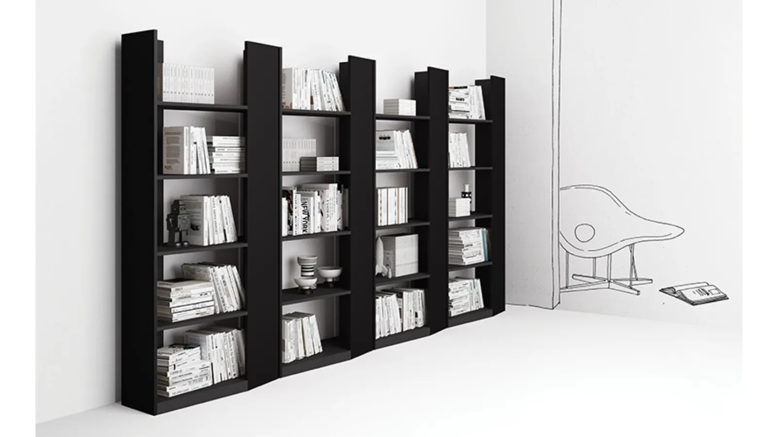 Libreria Vertigo Minotti Italia