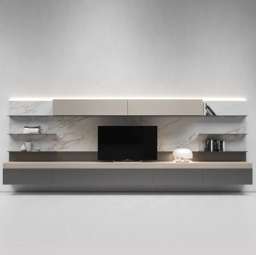 Mobile Porta Tv I-ModulART E di Presotto