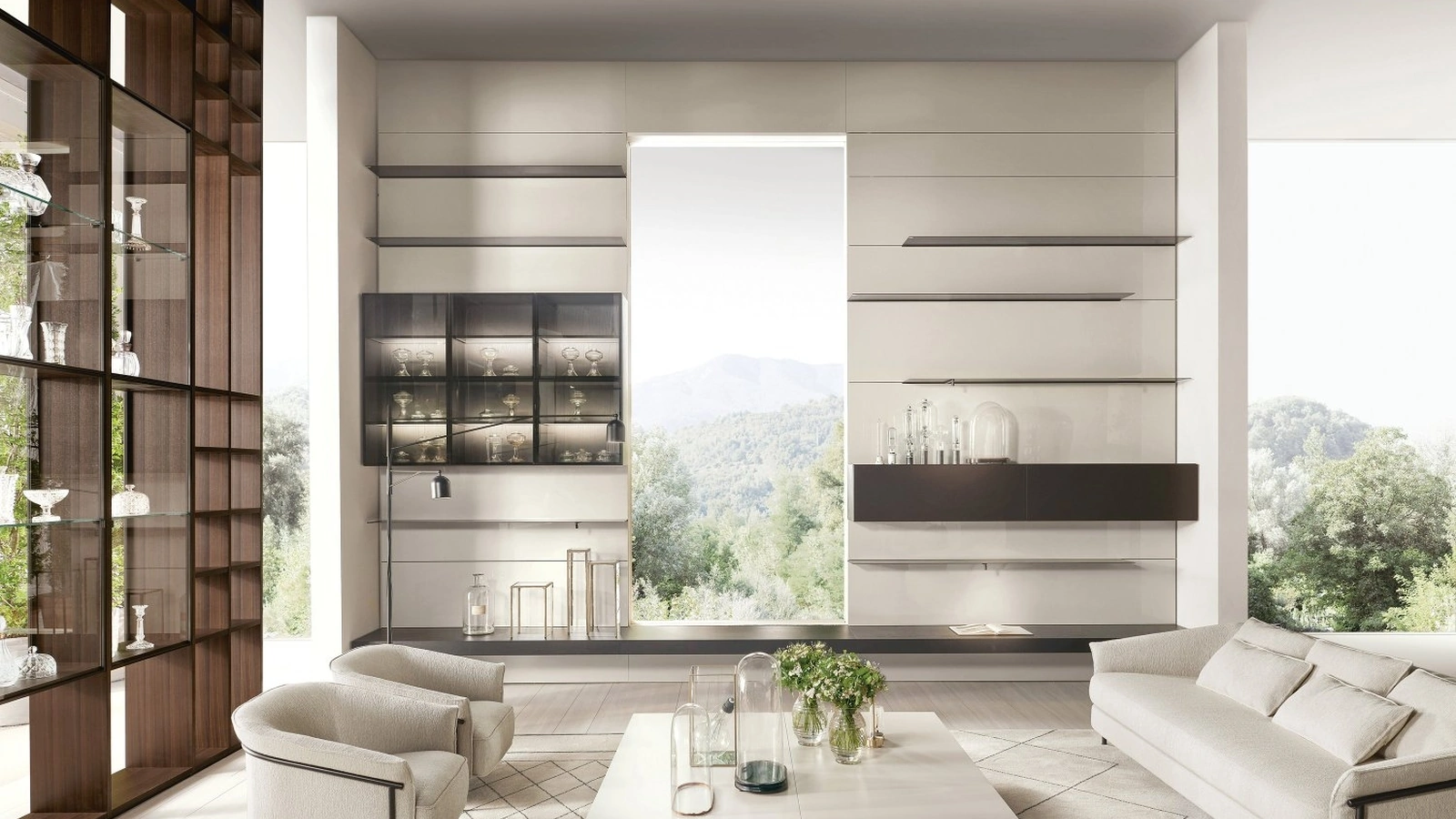 Parete Attrezzata Modern Living 12 di Porro