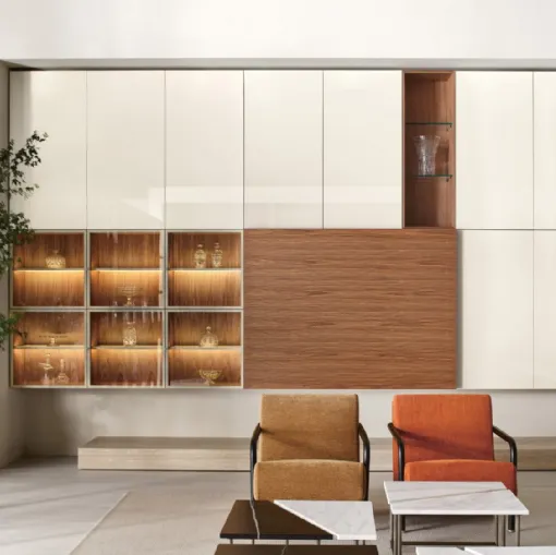 Parete Attrezzata Modern Living 07 di Porro