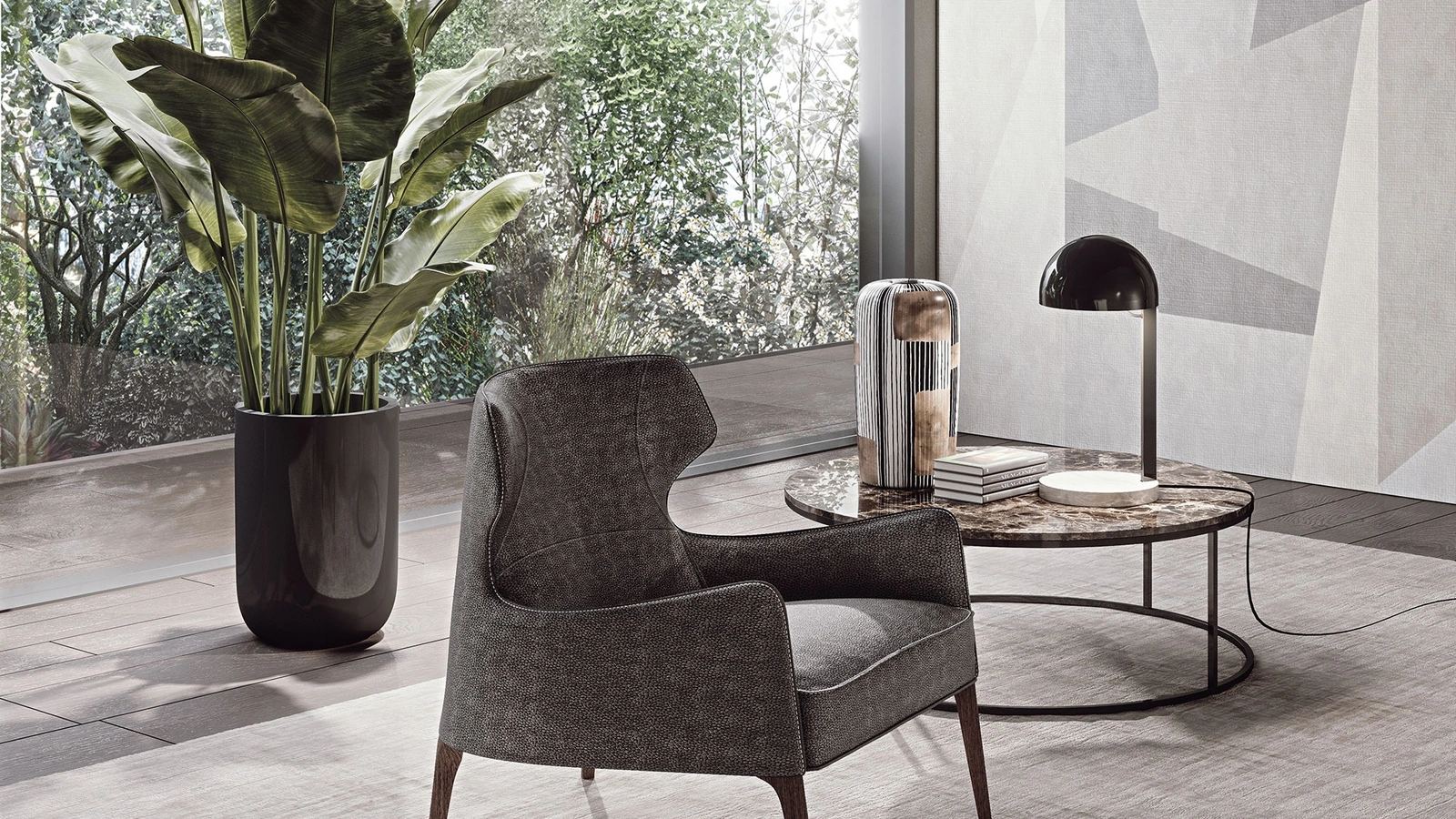Poltrona Crosby di Frigerio