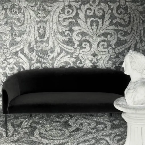 Divano lineare Era Sofa in tessuto di Living Divani