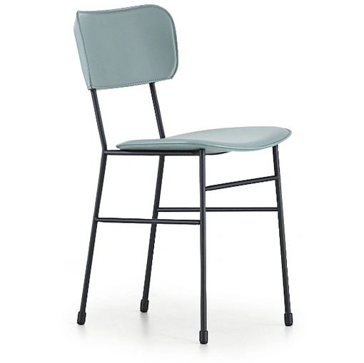 Sedia in cuoio Master di Midj