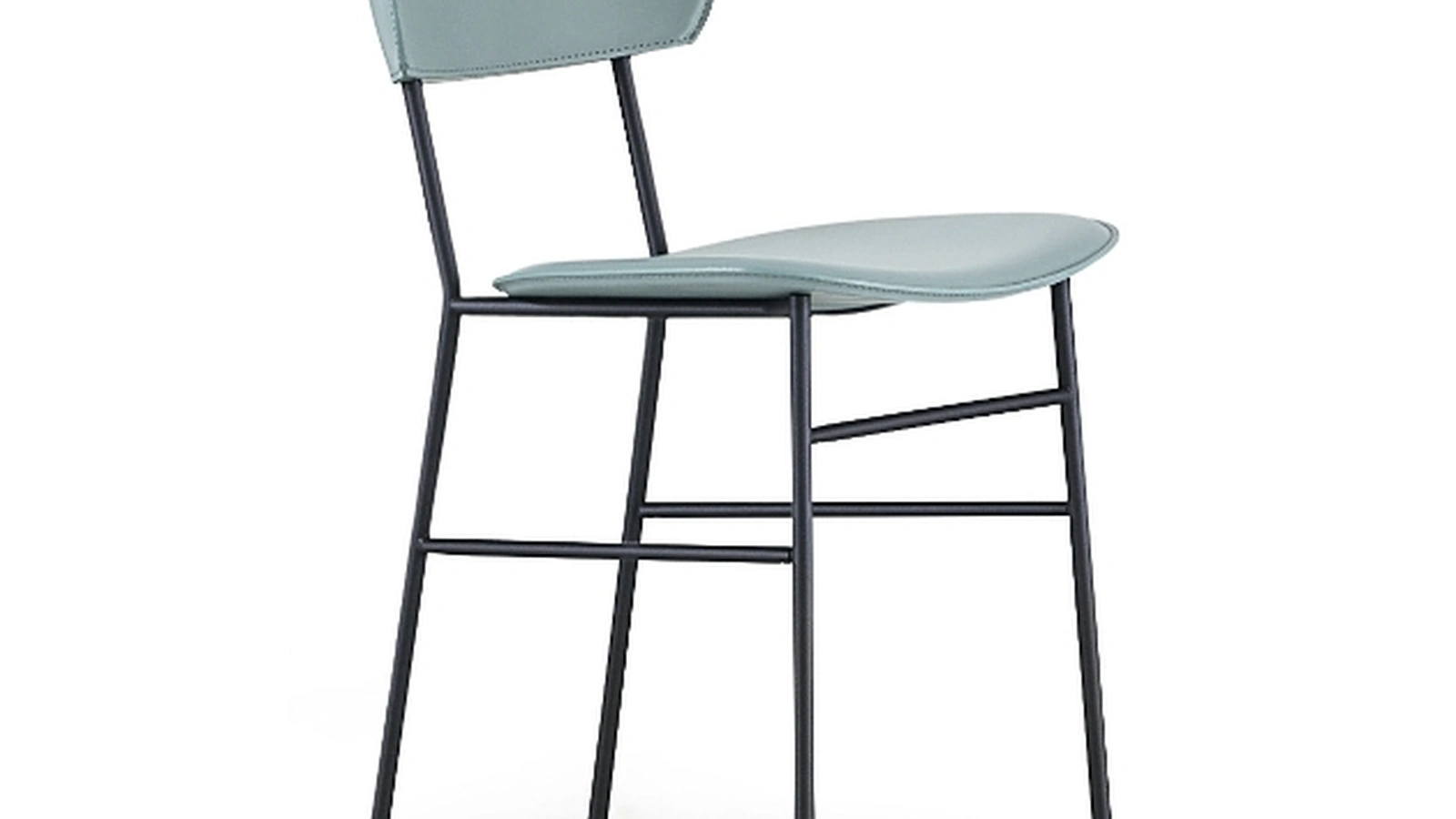 Sedia in cuoio Master di Midj