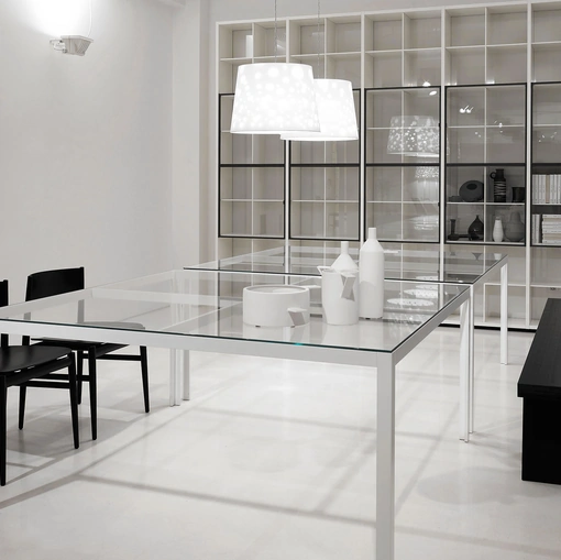 Tavolo Fractal-Vetro Porro