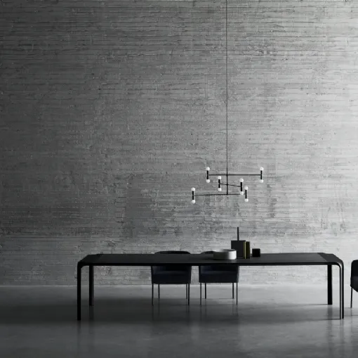 Tavolo in Rovere carbone Brasilia di Living Divani