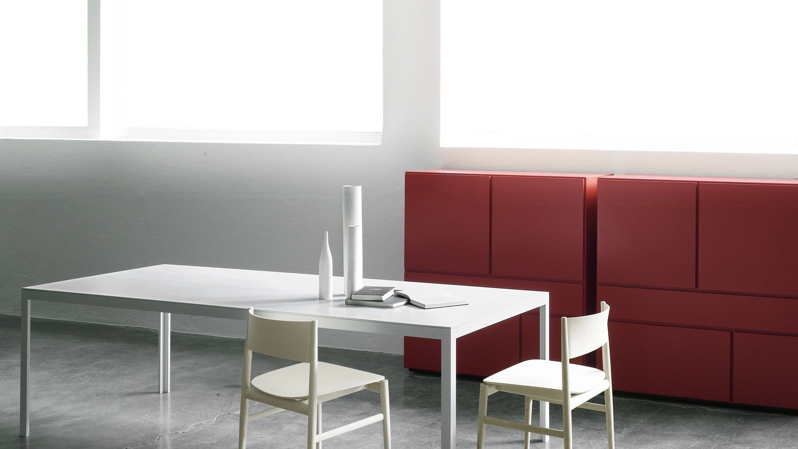 Tavolo rettangolare Fractal di Porro