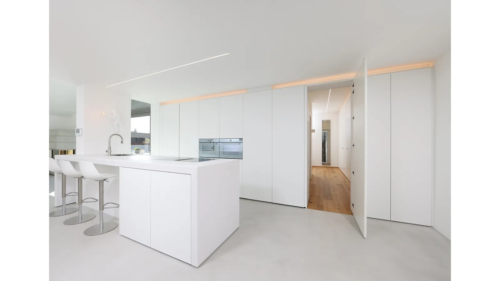 Cucina Design con penisola KU 08 di Mittel