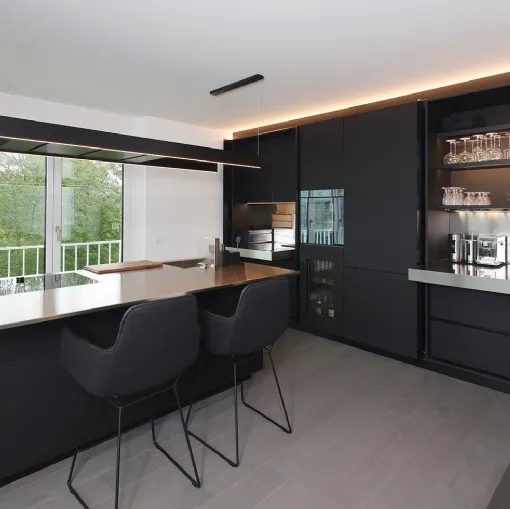Cucina Design con isola SC06 di Mittel