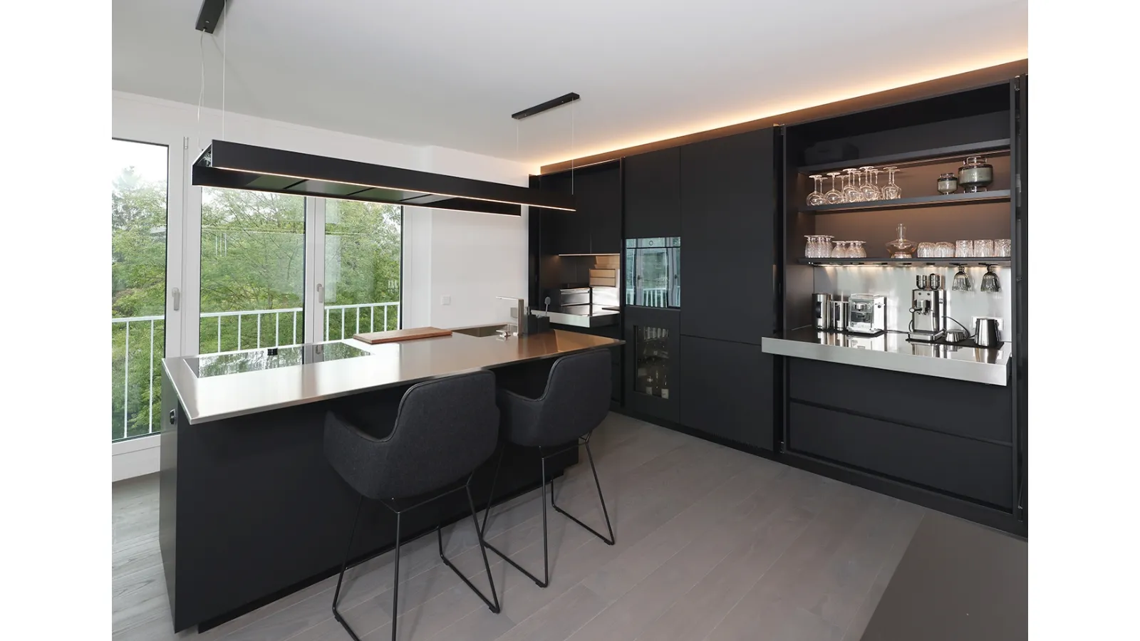 Cucina Design con isola SC06 di Mittel