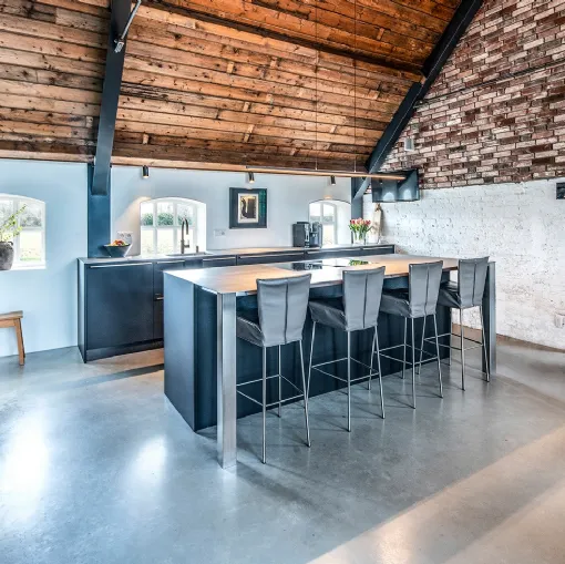 Cucina Design con isola NL 03 di Mittel