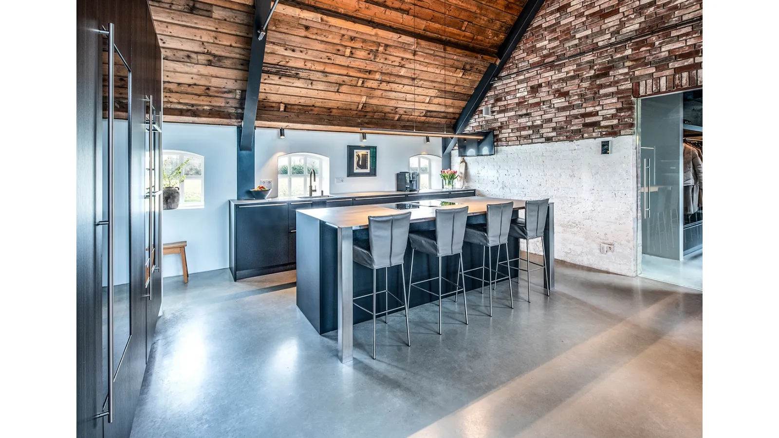 Cucina Design con isola NL 03 di Mittel