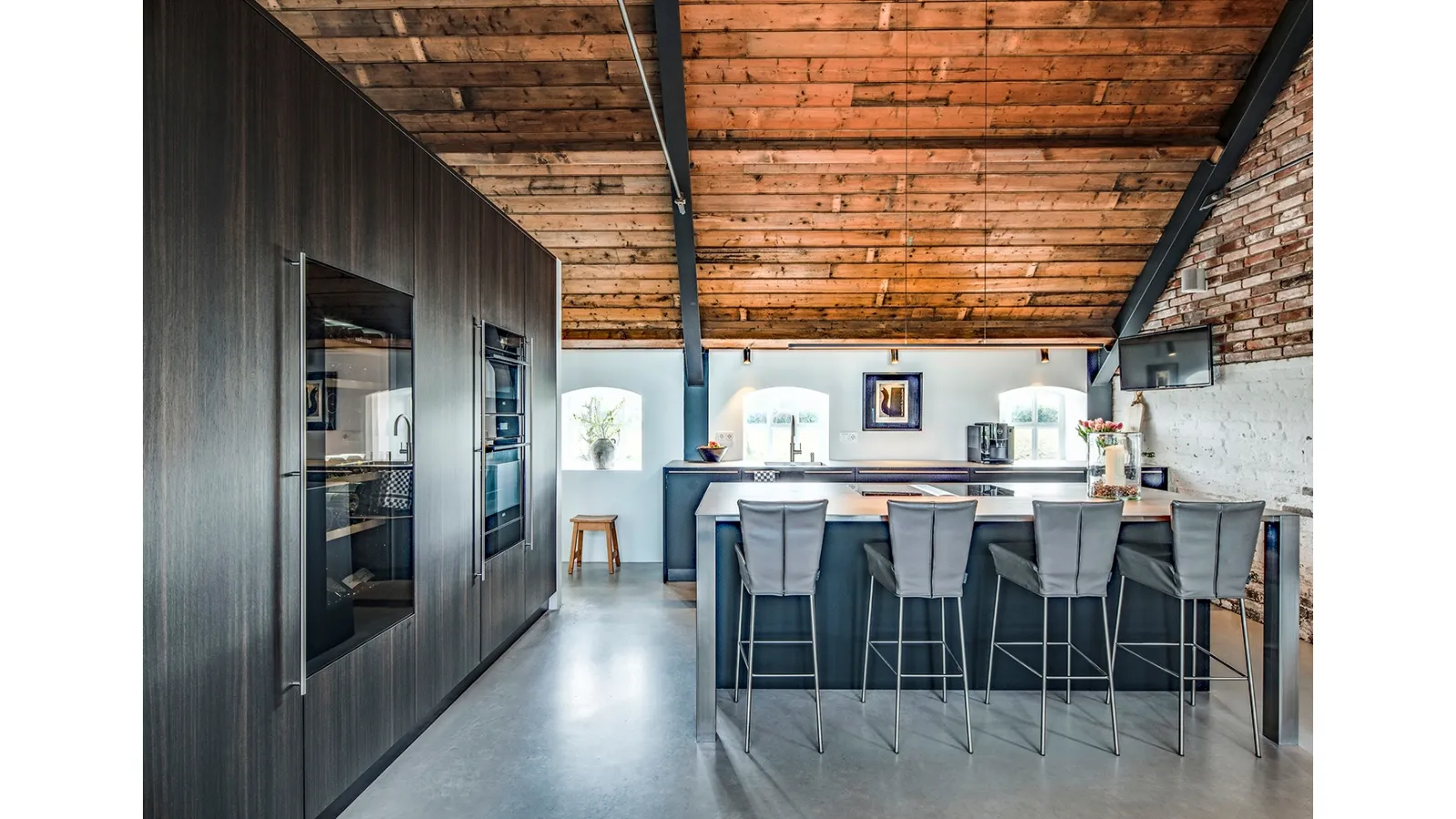 Cucina Design con isola NL 03 di Mittel