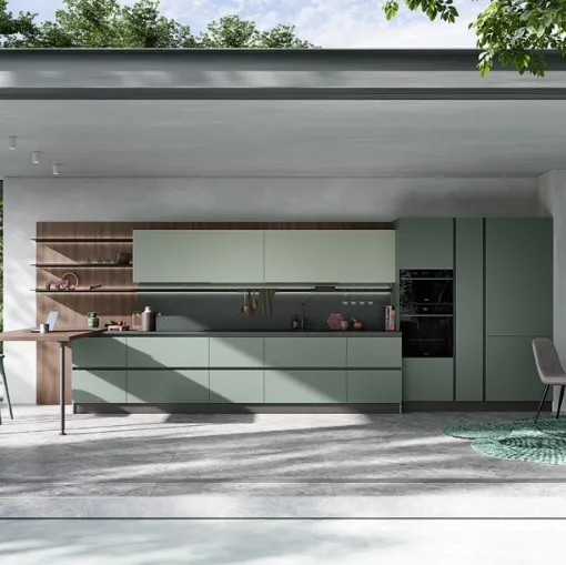 Cucina Moderna con penisola Easy 07 di Ar-due