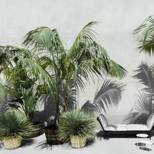 Divanetto in tessuto e metallo Daydream di Living Divani