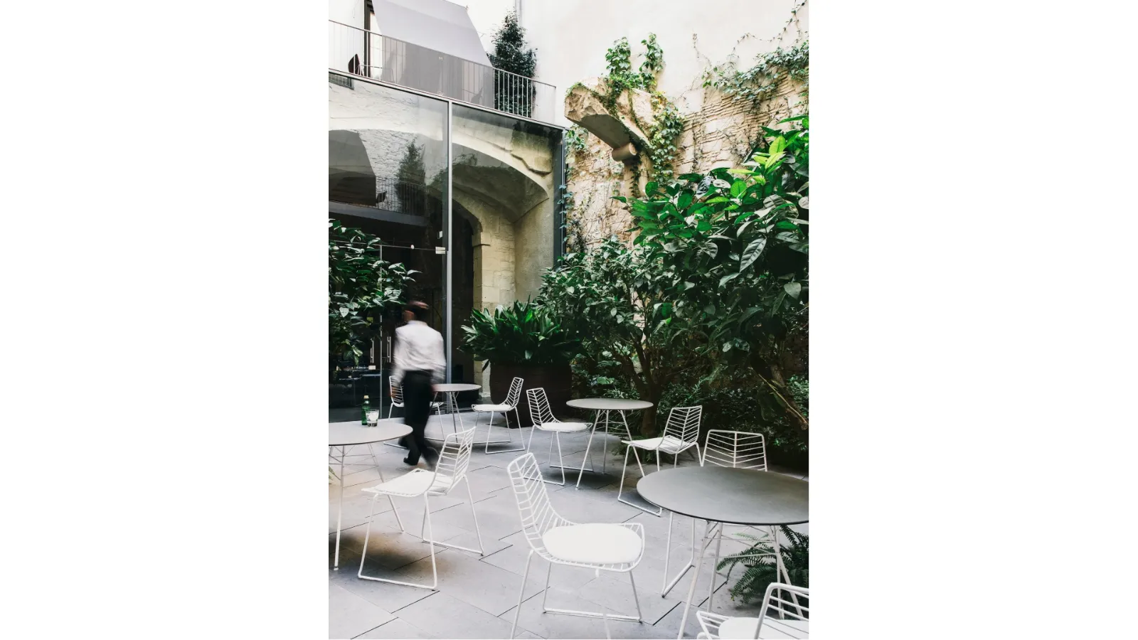 Tavolino da giardino Leaf di Arper