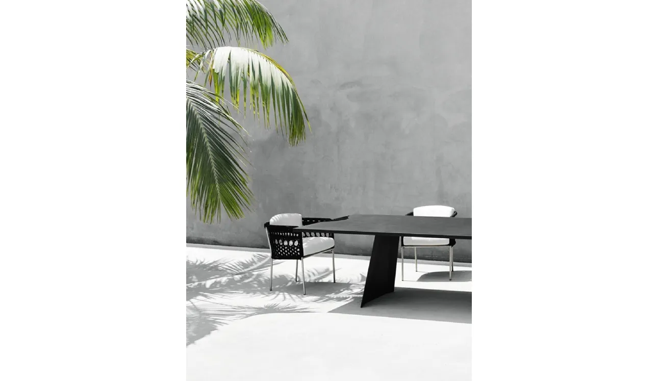 Poltroncina Mini Tombolo in tessuto e metallo di Living Divani