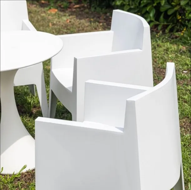 Sedia impilabile Toy in materiale plastico di Driade